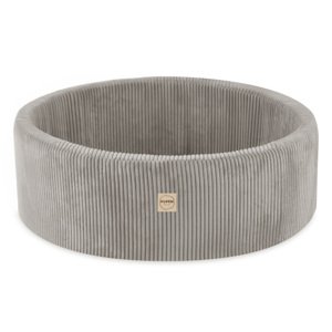 PLUSH NEST PLUSH NEST Suchý bazén kulatý Silný béžový manšestr Ø 90 × 30 cm