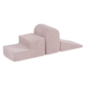 PLUSH NEST PLUSH NEST Hrací sestava (3 prvky) Manšestr, světle růžová