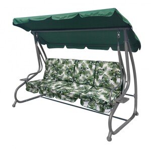 mamido Zahradní houpačka XXL s motivem listí