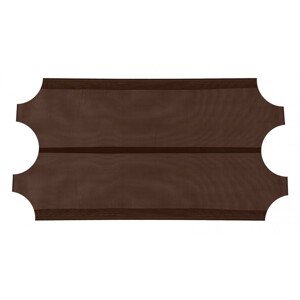 mamido Textilní oplet sedadla pro zahradní houpačku 8078 Náhradní díl hnědý