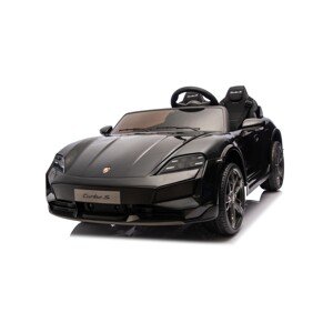 mamido Elektrické autíčko Porsche Taycan Turbo S černé