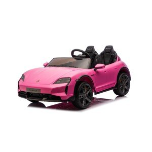 mamido Elektrické autíčko Porsche Taycan Turbo S růžové