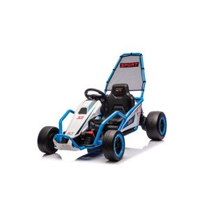 mamido Elektrická driftovací motokára TORNADO 2x150W 24V modrá