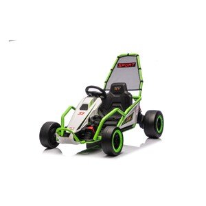 mamido Elektrická driftovací motokára TORNADO 2x150W 24V zelená