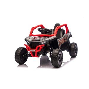 mamido Dětské elektrické autíčko Buggy Kawasaki TERYX KRX1000 24V červené