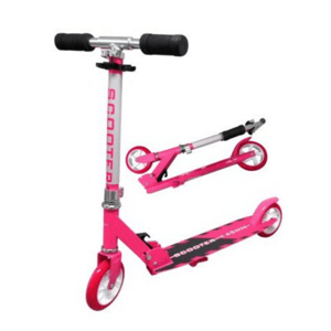 mamido Velká skládací koloběžka H6 R-Sport růžová