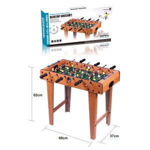 Mamido Mamido Dětský dřevěný stolní fotbálek 62 cm