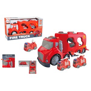 Mamido Mamido Hasičské auto pro nejmenší světla a zvuky Fire Truck
