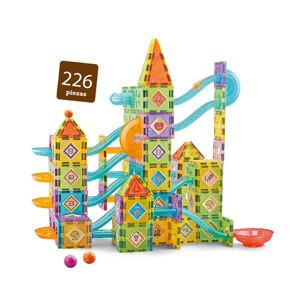 Mamido Mamido Magnetická stavebnice s kuličkovou dráhou 226 dílků