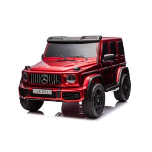 Mamido Mamido Elektrické autíčko Mercedes G63 AMG 2x24V 4x200W XXL lakované červené