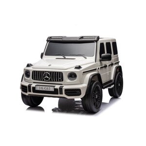 Mamido Mamido Elektrické autíčko Mercedes G63 AMG 2x24V 4x200W XXL bílé