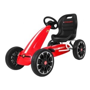 mamido ABARTH šlapací motokára červená VYSTAVENÝ KUS