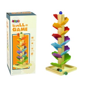 mamido Dřevěná kuličková dráha strom ROZBALENO