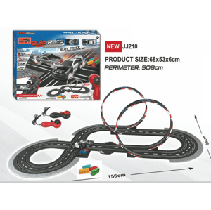 mamido Autodráha 1:43 s Narážecími Auty a Bloky - ROZBALENO