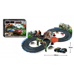 mamido Autodráha Dino s Elektrickým Adaptérem - Použito