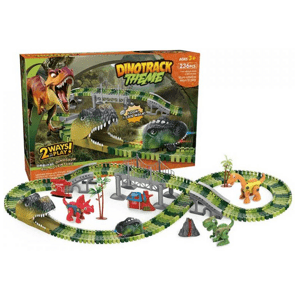 Mamido Mamido Závodní dráha Dinosauří svět 237 dílů ROZBALENO