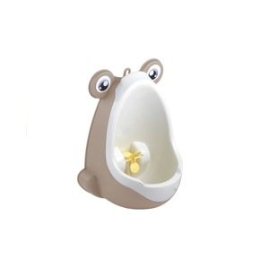 mamido Dětský pisoár žába světle hnědý