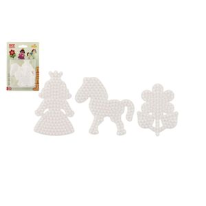 Foto 360°Podložka na zažehlovací korálky Hama MIDI- kytička,koník, princezna