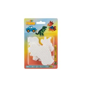 Podložka na zažehlovací korálky Hama MIDI auto,papoušek,dinosaurus