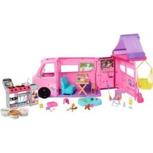 Mattel Barbie Karavan snů se stanem HRJ78