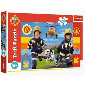 Trefl Puzzle 100 Hasič Sam