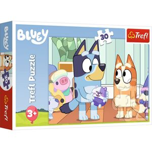 Trefl Puzzle 30 Bluey: S Bluey je vždycky zábava