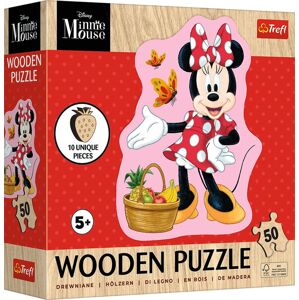 Trefl Puzzle 50 Dřevěné - Minnie