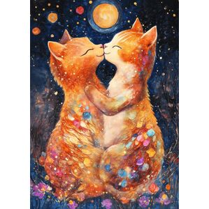 TREFL Puzzle Měsíční polibek 500 dílků