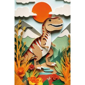 TREFL Puzzle Paper Art: Dinosaurus 160 dílků