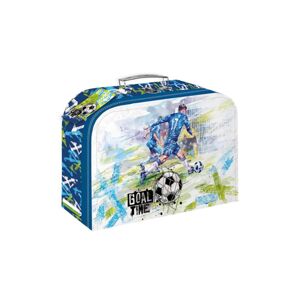 Teddies Kufřík/Kufr školní papírový Goal time 35x23x10cm