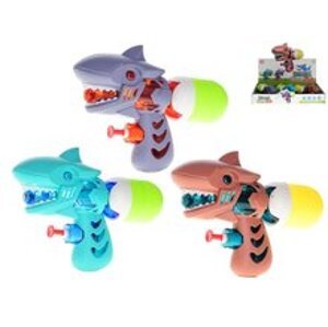 Mikro Vodní pistole žralok 3barvy