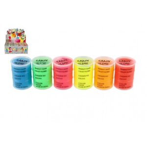 Teddies Sliz - hmota 80g neonová 8x5,5cm 6 barev