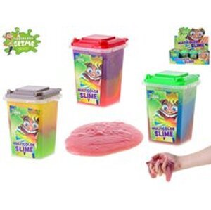 Mikro Professor Slime sliz v popelnici 7x7x9cm 3barvy