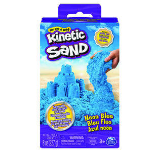 KINETICKÝ PÍSEK ZÁKLADNÍ KRABICE S PÍSKEM RŮZNÝCH BAREV 227g ASST