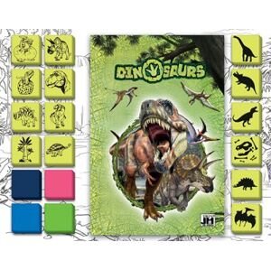 Zábavné razítkování/ Dino