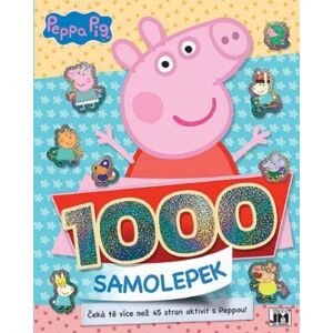 1000 samolepek/ Prasátko Peppa