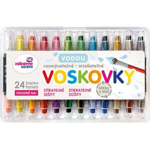 Kresli a maž - Vodou rozmývatelné voskovky