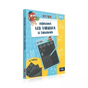 Kvído - LCD kreslicí tabulka se šablonami