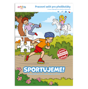Pracovní sešit pro předškoláky - Sportujeme!