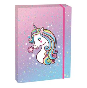 Box na sešity s klopou A4 Unicorn