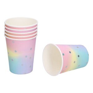 Párty kelímky PASTEL 250ml, 6 ks