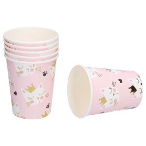 Párty kelímky KOČKA 250ml, 6 ks