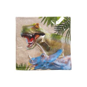 Párty ubrousky DINO 33x33 cm, 20 ks