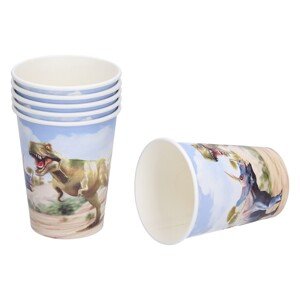 Párty kelímky DINO 250ml, 6 ks