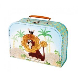 Krtek dětský kufr Krtek a lev 25cm