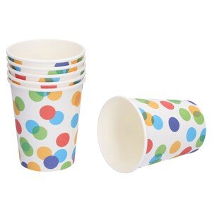 Párty kelímky TEČKY 250ml, 6 ks