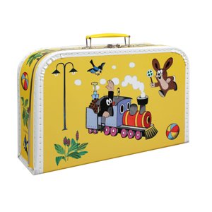 Krtek dětský kufr Krtek a mašinka 35cm