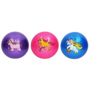 Míč gumový nenafouknutý jednorožec 22 cm