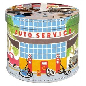 Krabice kulatá Krtek 30 cm