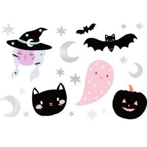 Halloween tetování dočasné , mix vzorů 20 ks